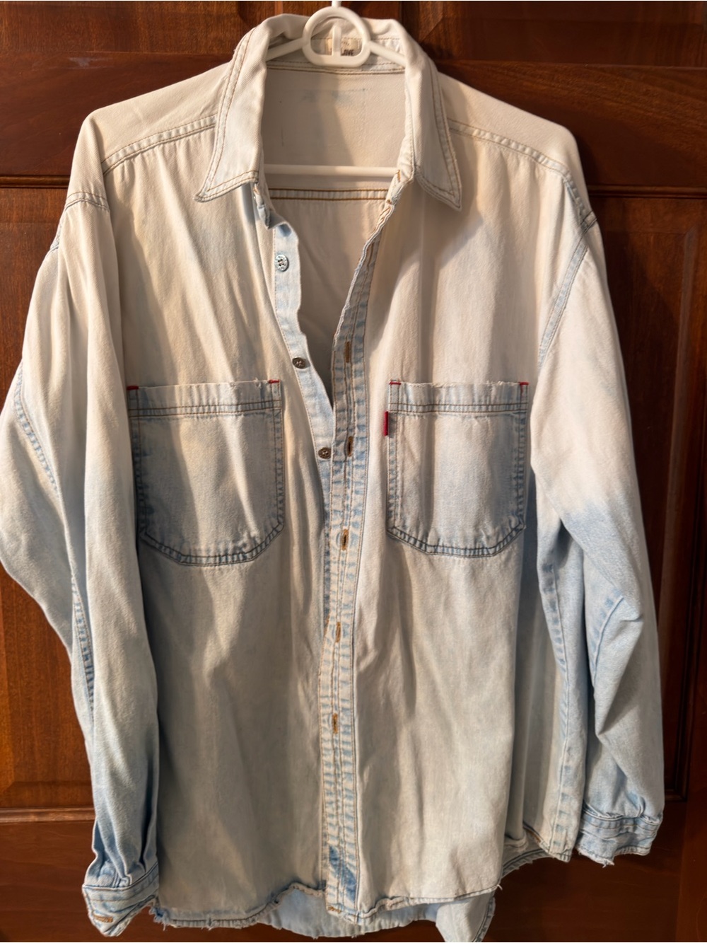 Levi’s Denim ReLove Button-Up Shirt - Light Blue